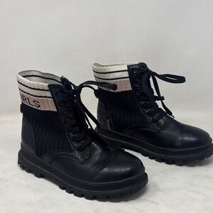 BCBGirls Black Boots with Pink Accents